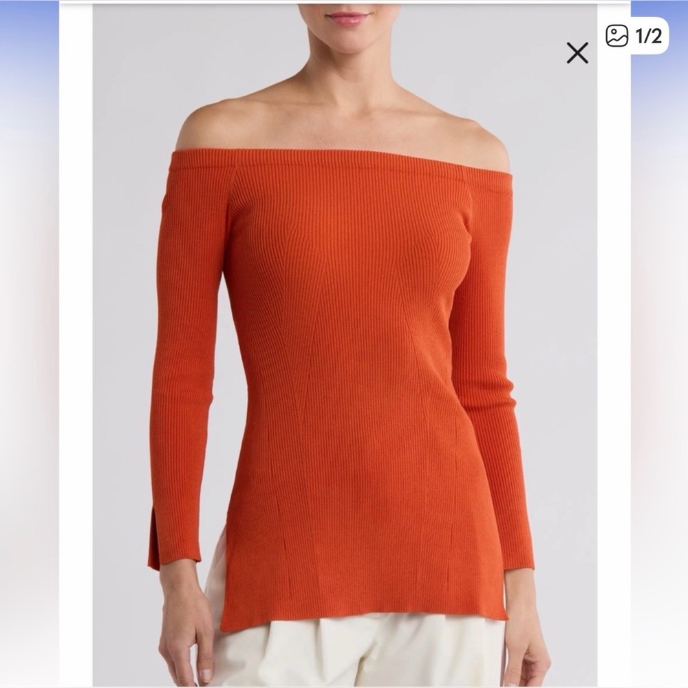 Veronica beard 378$ Derick off shoulder